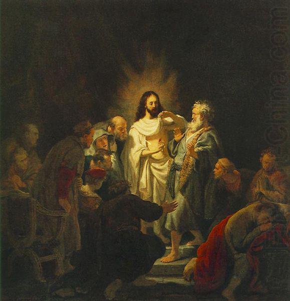 The Incredulity of St Thomas, REMBRANDT Harmenszoon van Rijn